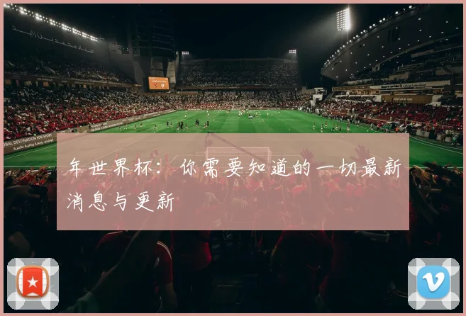 年世界杯：你需要知道的一切最新消息与更新